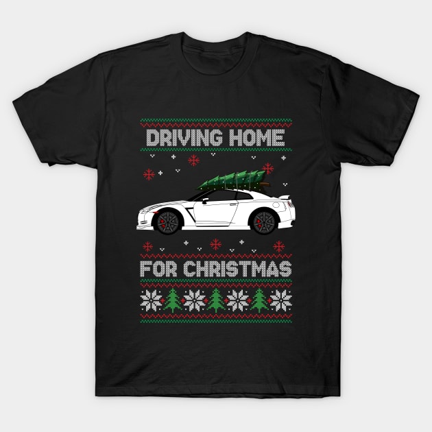 Christmas Ugly Sweater R35 GTR Skyline JDM Tuning Car Ugly